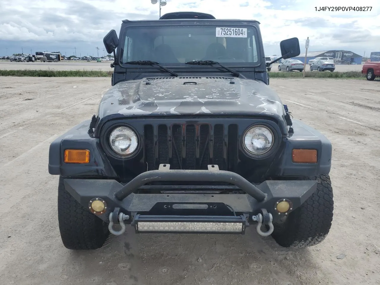 1997 Jeep Wrangler / Tj Se VIN: 1J4FY29P0VP408277 Lot: 75251604