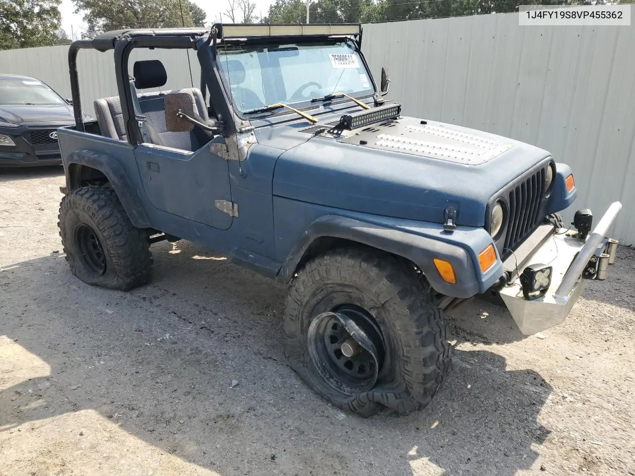 1997 Jeep Wrangler / Tj Sport VIN: 1J4FY19S8VP455362 Lot: 75990644