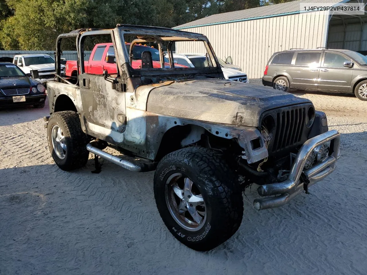 1997 Jeep Wrangler / Tj Se VIN: 1J4FY29P2VP437814 Lot: 76288474