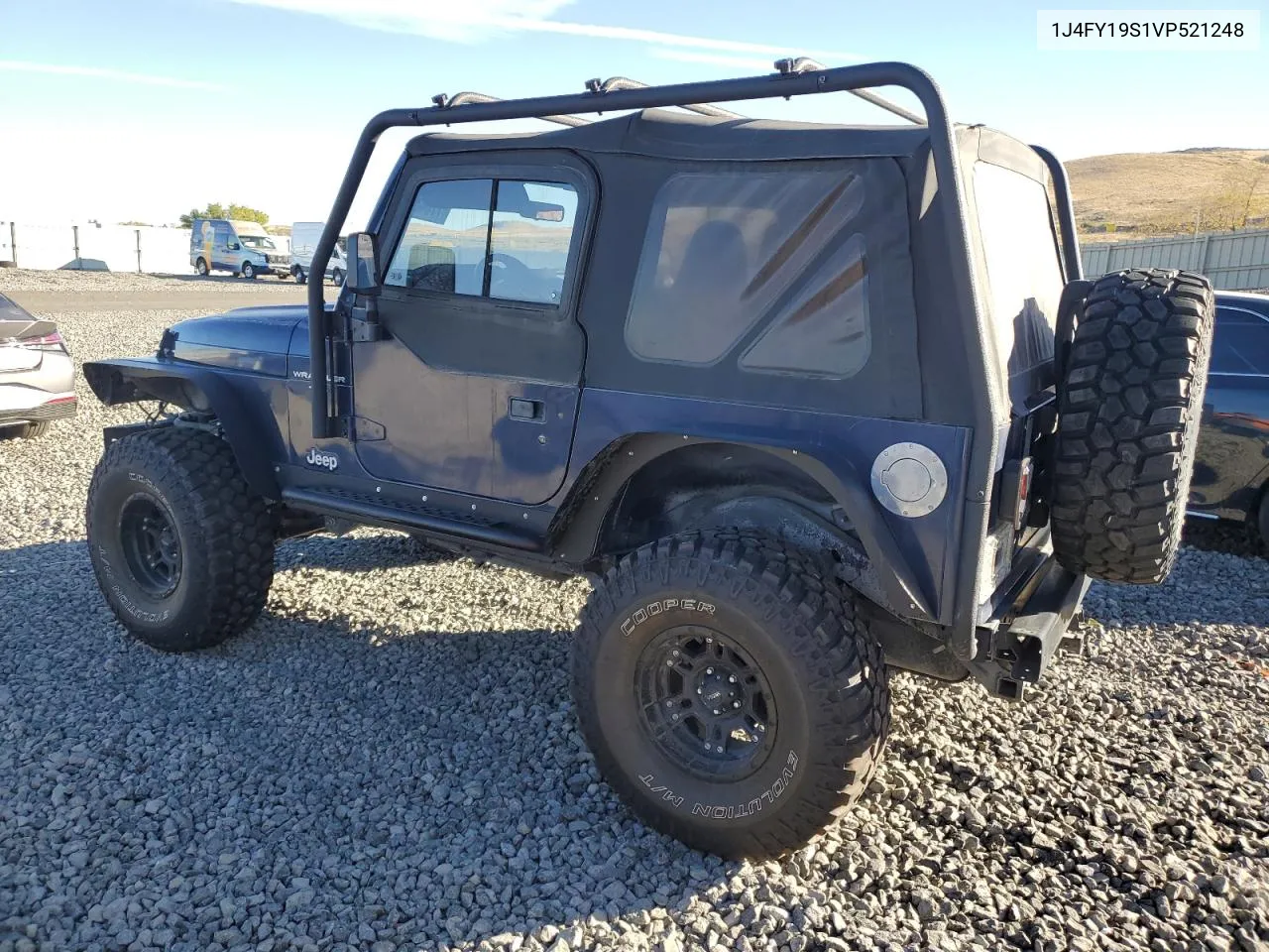 1997 Jeep Wrangler / Tj Sport VIN: 1J4FY19S1VP521248 Lot: 77648894