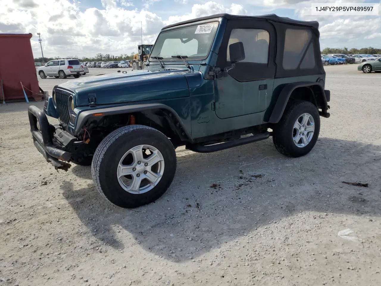 1997 Jeep Wrangler / Tj Se VIN: 1J4FY29P5VP489597 Lot: 78634224