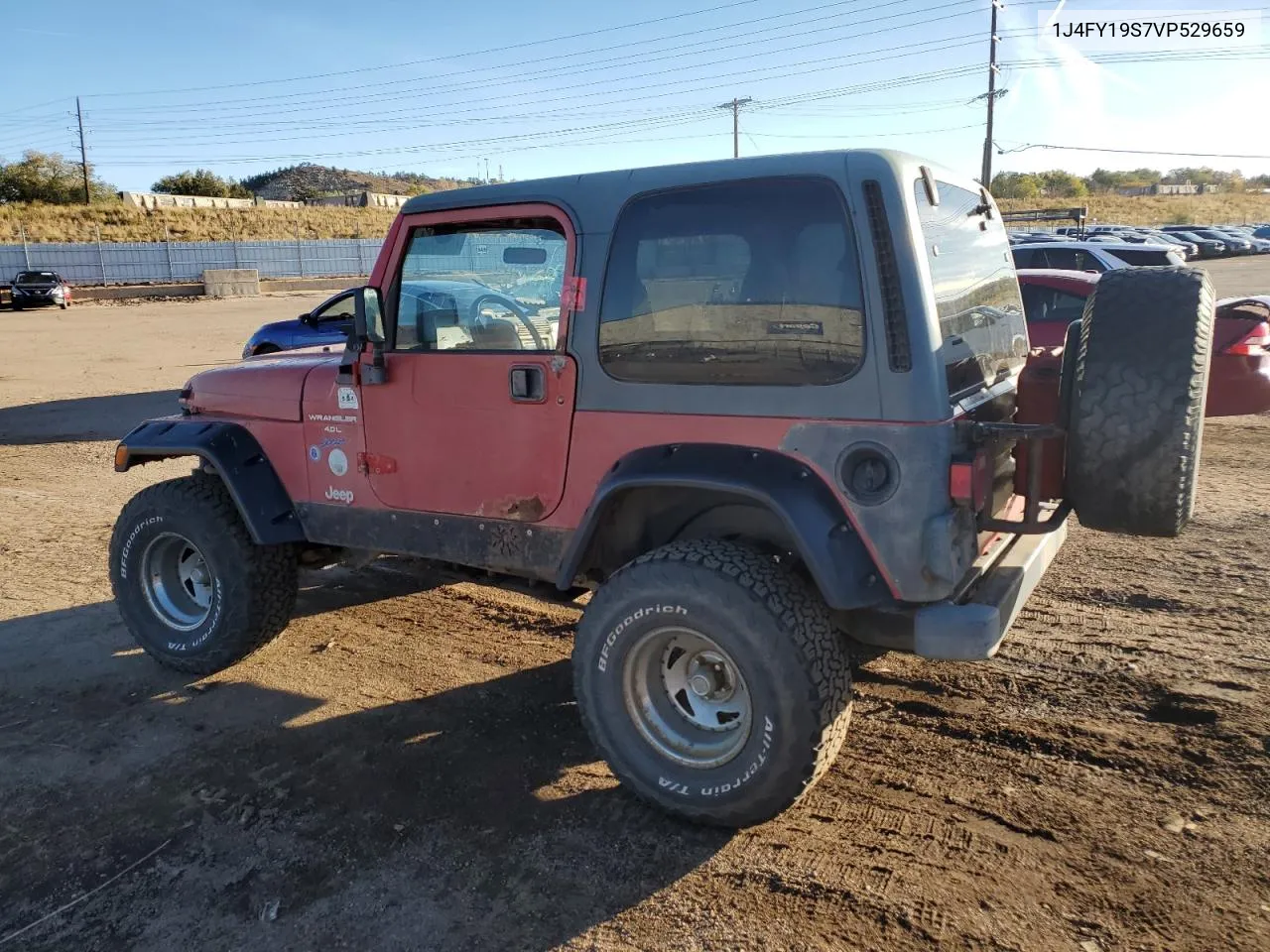 1997 Jeep Wrangler / Tj Sport VIN: 1J4FY19S7VP529659 Lot: 78902454