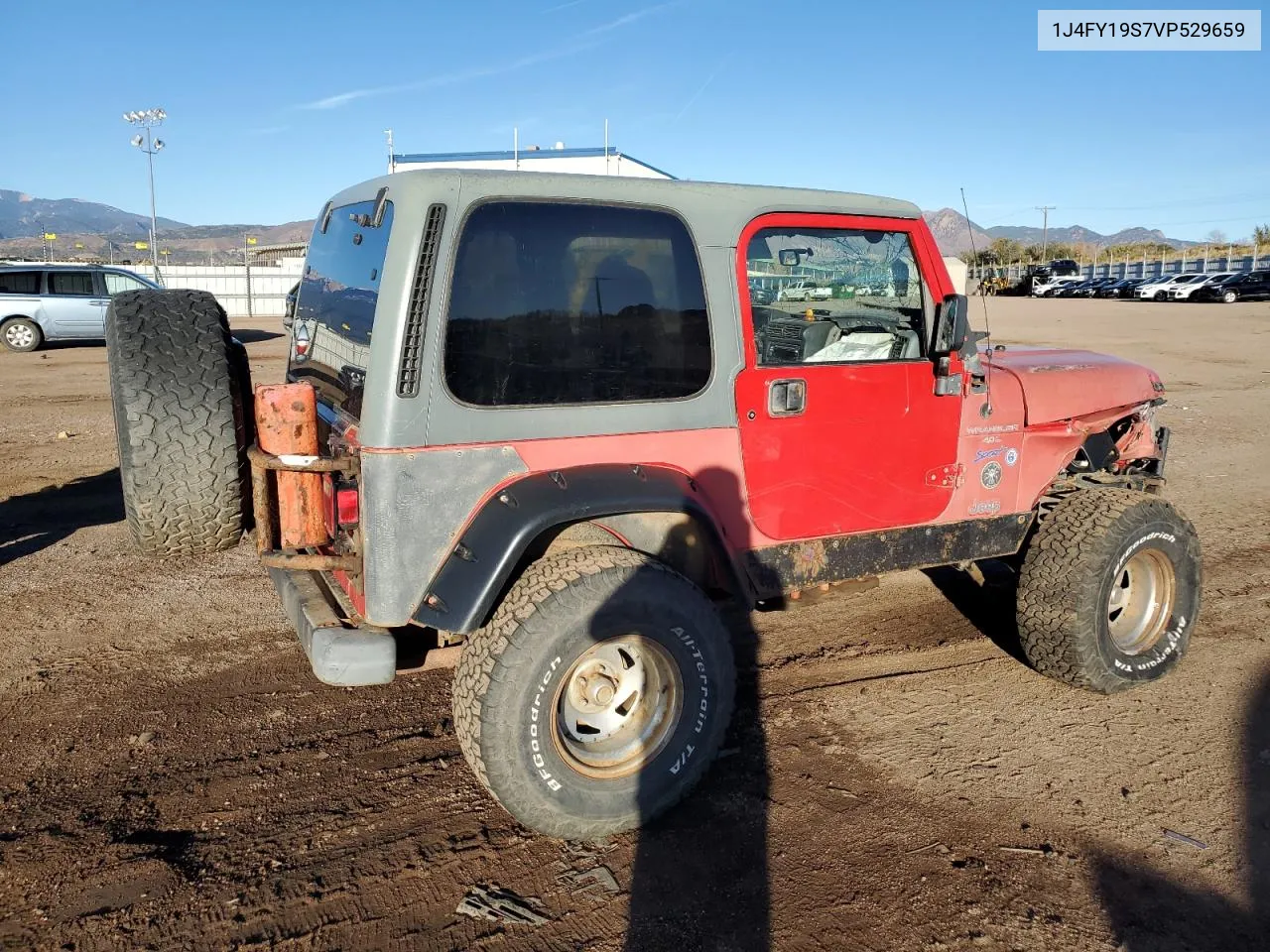 1997 Jeep Wrangler / Tj Sport VIN: 1J4FY19S7VP529659 Lot: 78902454