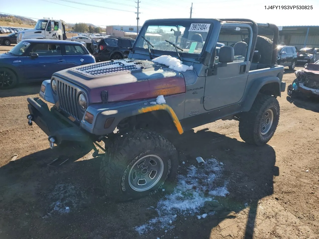 1997 Jeep Wrangler / Tj Sport VIN: 1J4FY19S3VP530825 Lot: 79972404