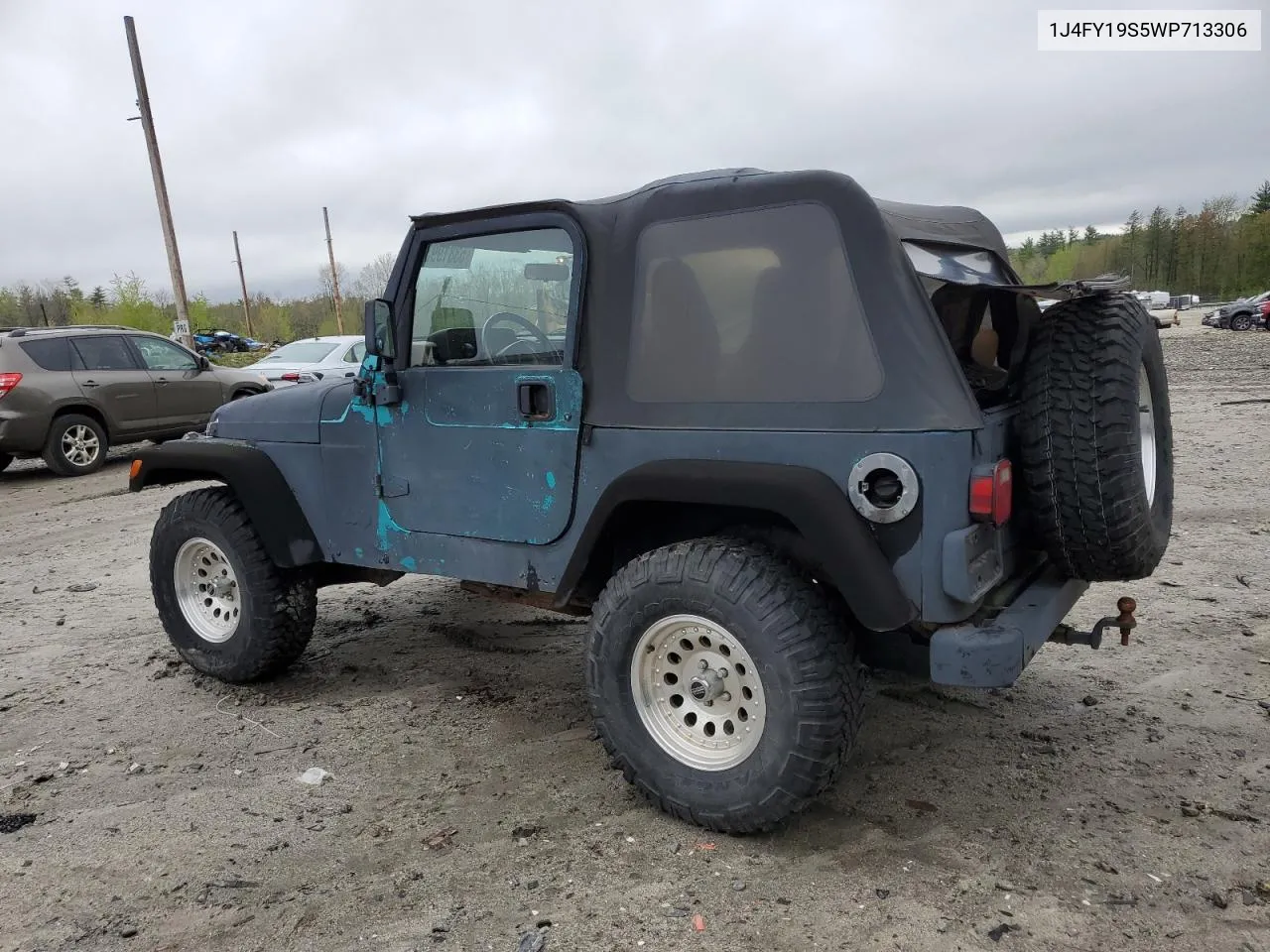 1998 Jeep Wrangler / Tj Sport VIN: 1J4FY19S5WP713306 Lot: 53819934