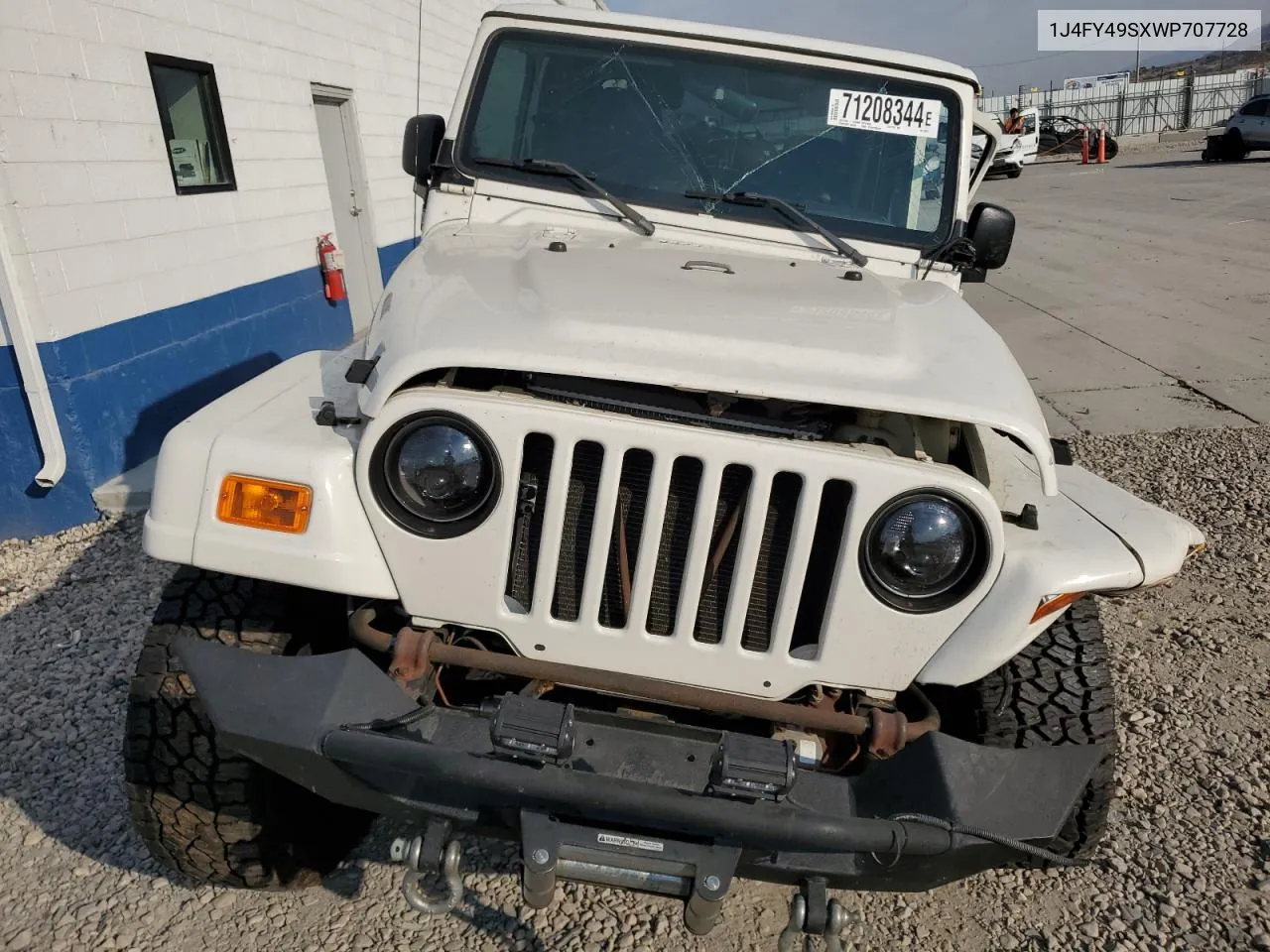 1998 Jeep Wrangler / Tj Sahara VIN: 1J4FY49SXWP707728 Lot: 71208344