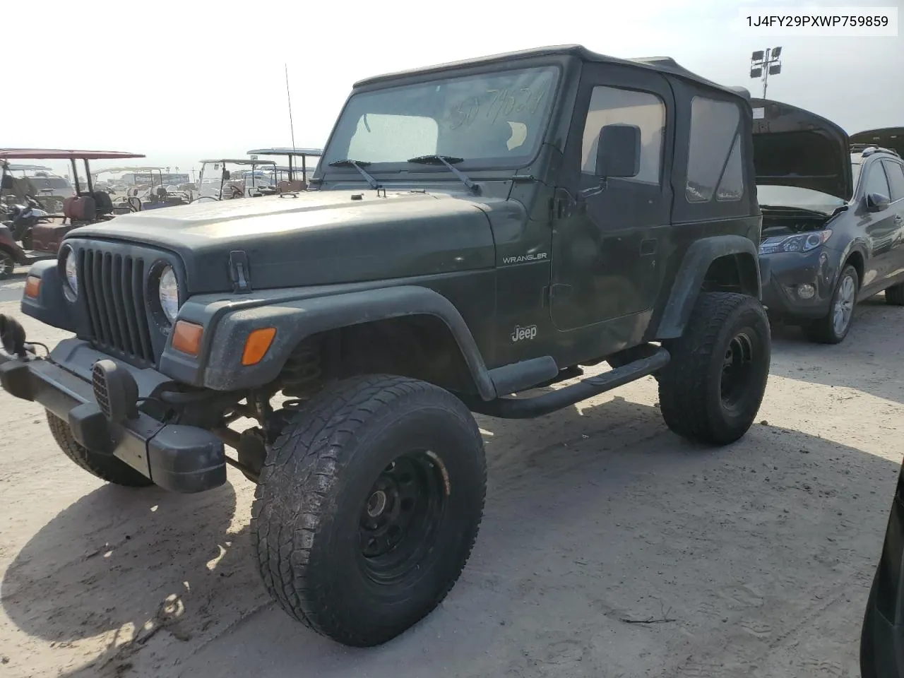 1J4FY29PXWP759859 1998 Jeep Wrangler / Tj Se