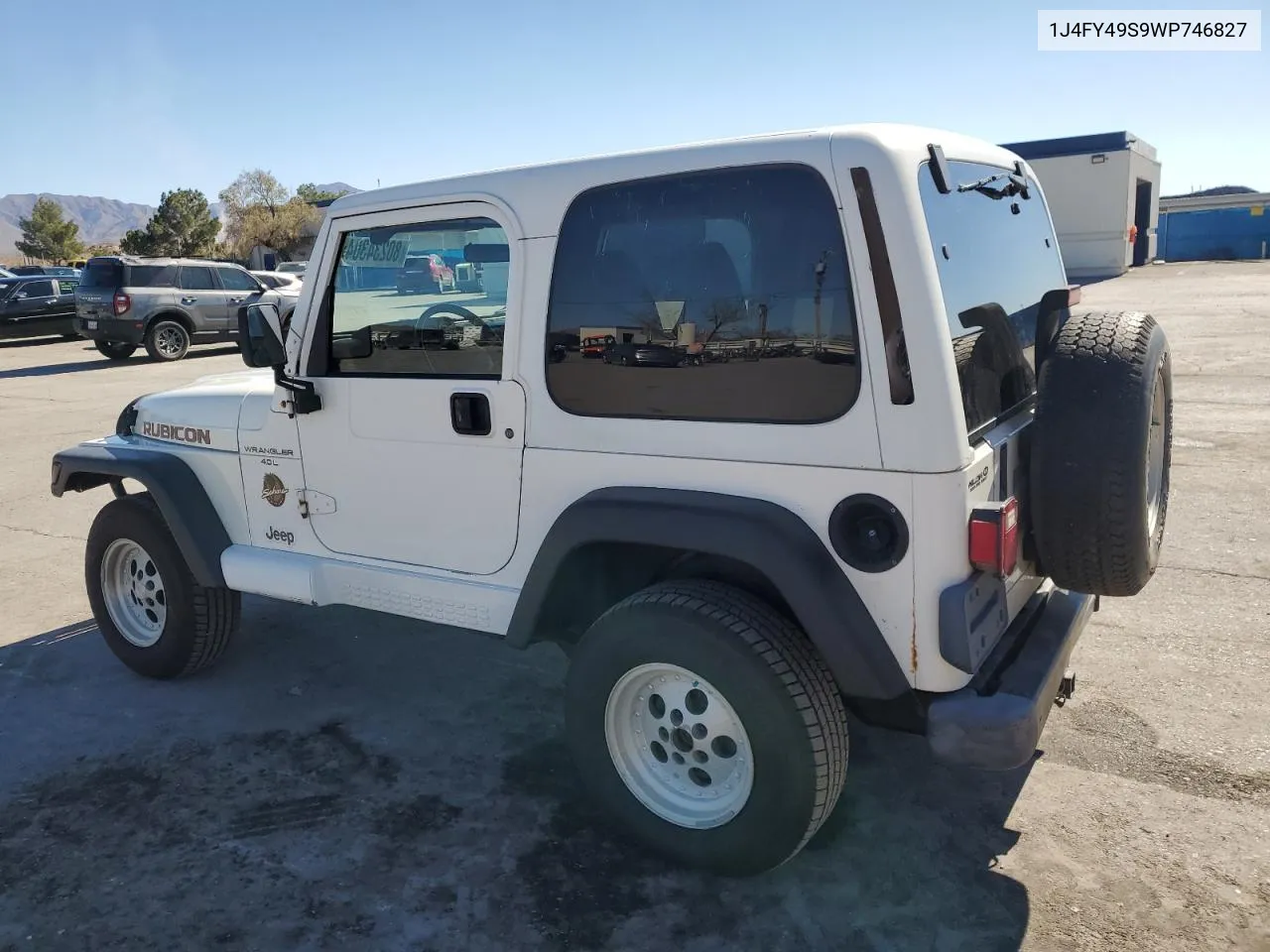 1998 Jeep Wrangler / Tj Sahara VIN: 1J4FY49S9WP746827 Lot: 80234304