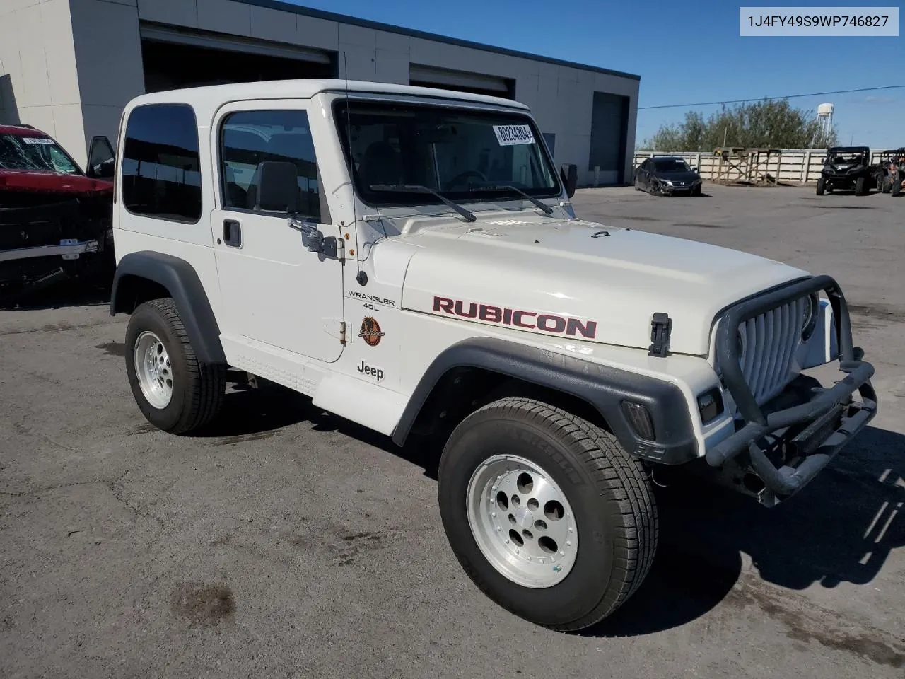 1998 Jeep Wrangler / Tj Sahara VIN: 1J4FY49S9WP746827 Lot: 80234304