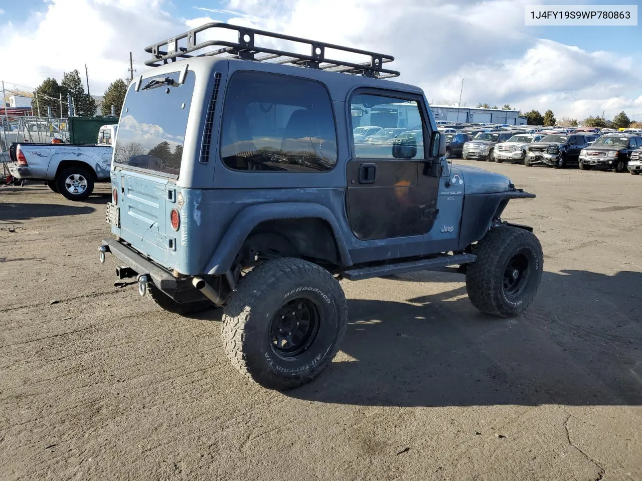 1998 Jeep Wrangler / Tj Sport VIN: 1J4FY19S9WP780863 Lot: 81747004