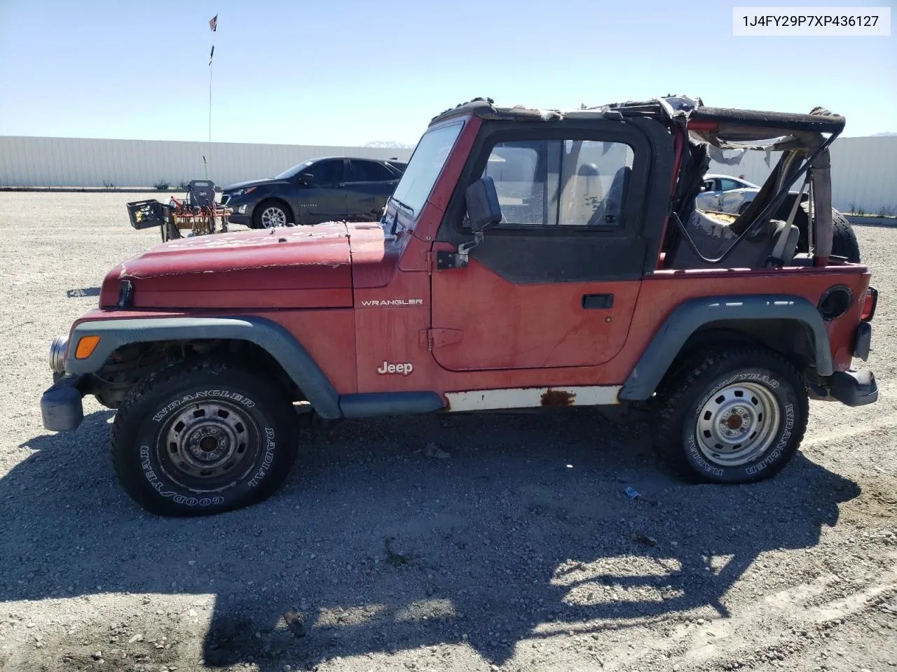 1999 Jeep Wrangler / Tj Se VIN: 1J4FY29P7XP436127 Lot: 50183614