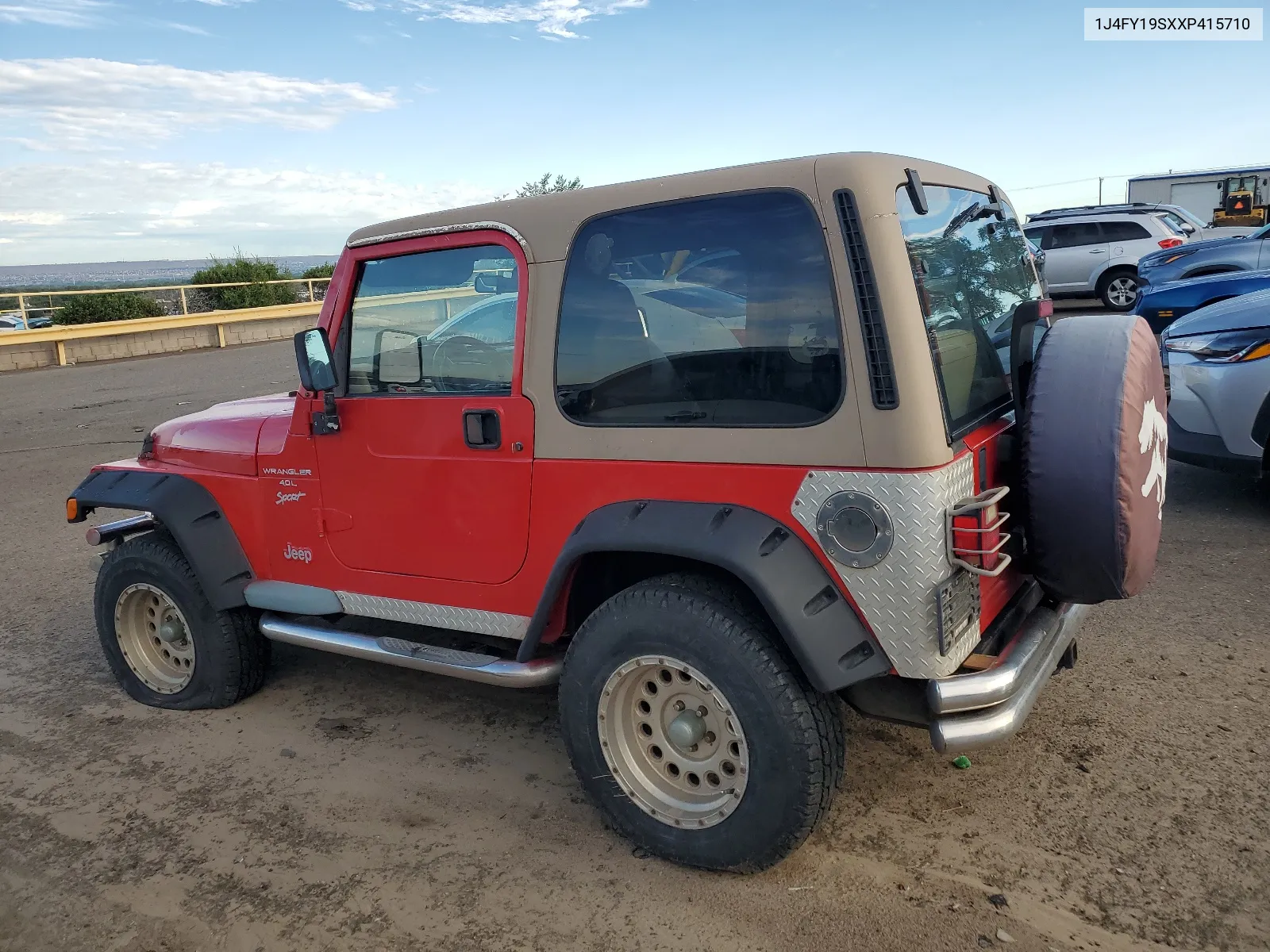 1J4FY19SXXP415710 1999 Jeep Wrangler / Tj Sport