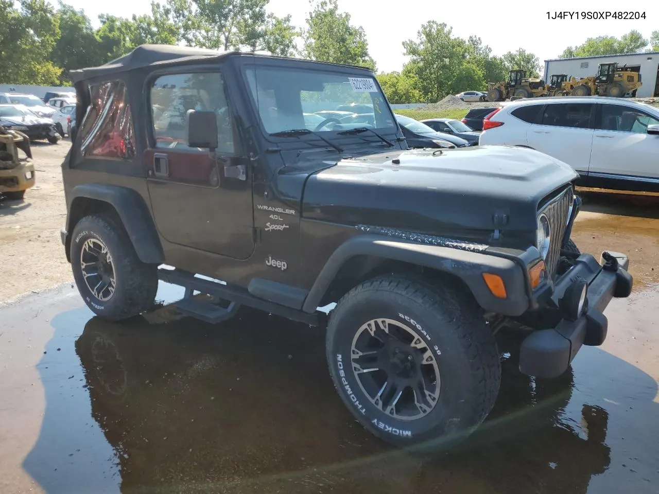 1999 Jeep Wrangler / Tj Sport VIN: 1J4FY19S0XP482204 Lot: 62219804