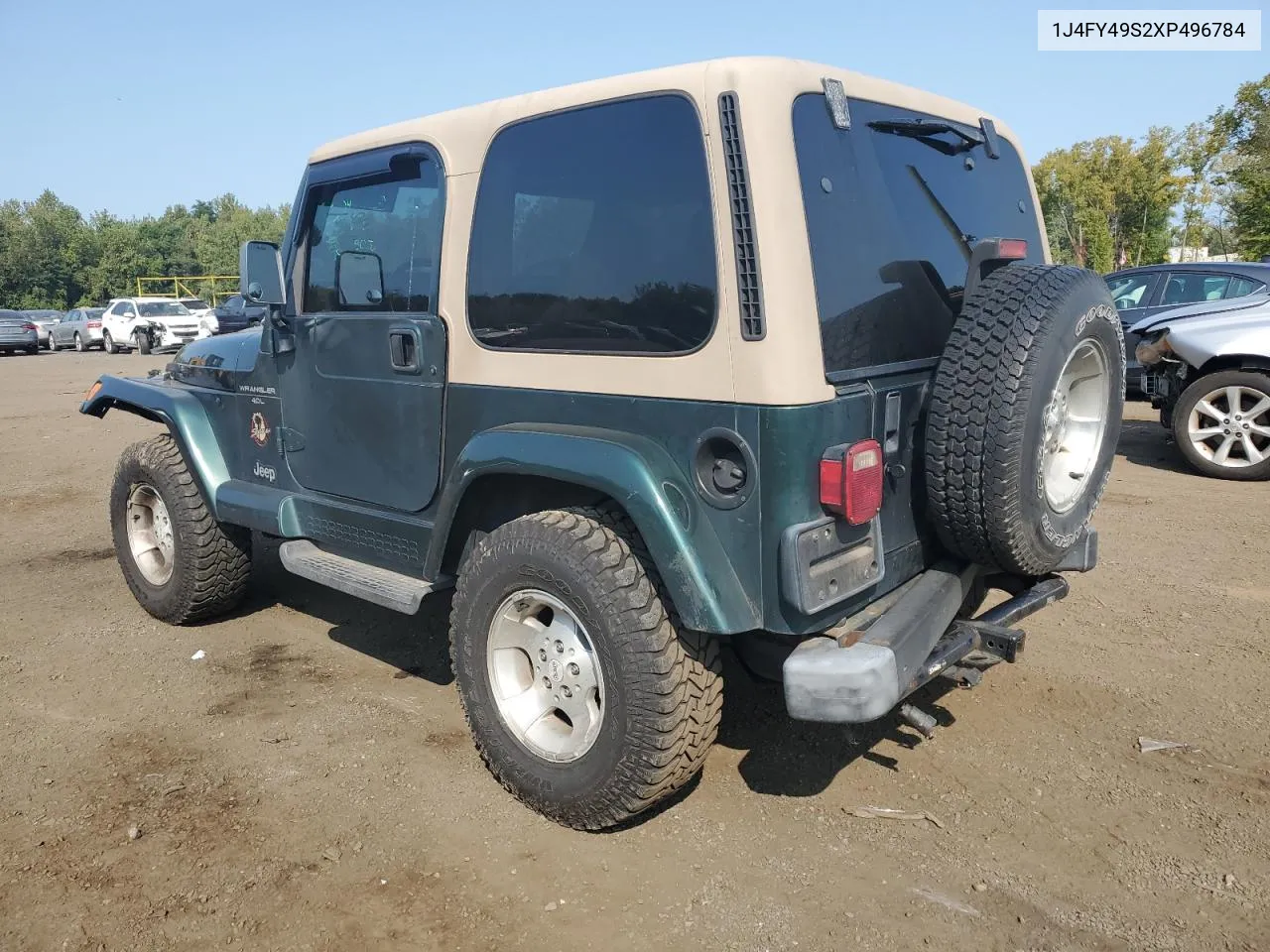 1999 Jeep Wrangler / Tj Sahara VIN: 1J4FY49S2XP496784 Lot: 71460314