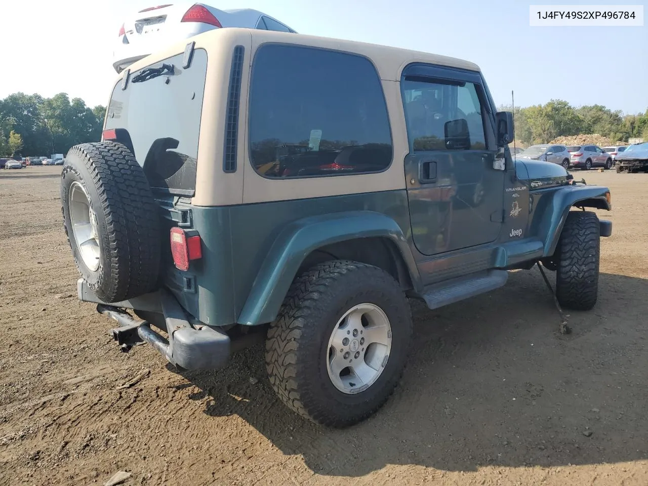 1999 Jeep Wrangler / Tj Sahara VIN: 1J4FY49S2XP496784 Lot: 71460314