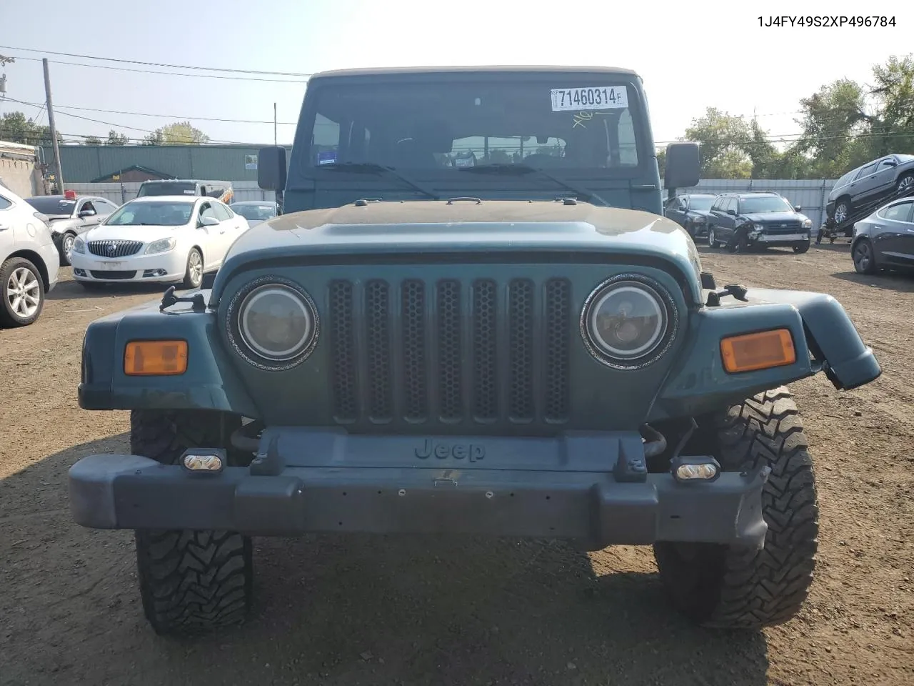 1999 Jeep Wrangler / Tj Sahara VIN: 1J4FY49S2XP496784 Lot: 71460314