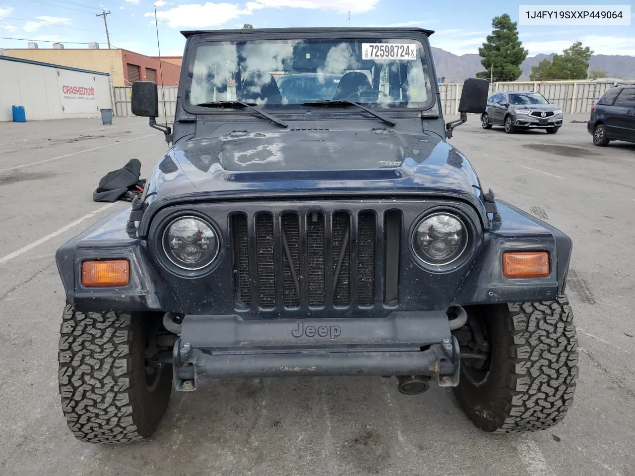 1999 Jeep Wrangler / Tj Sport VIN: 1J4FY19SXXP449064 Lot: 72598724