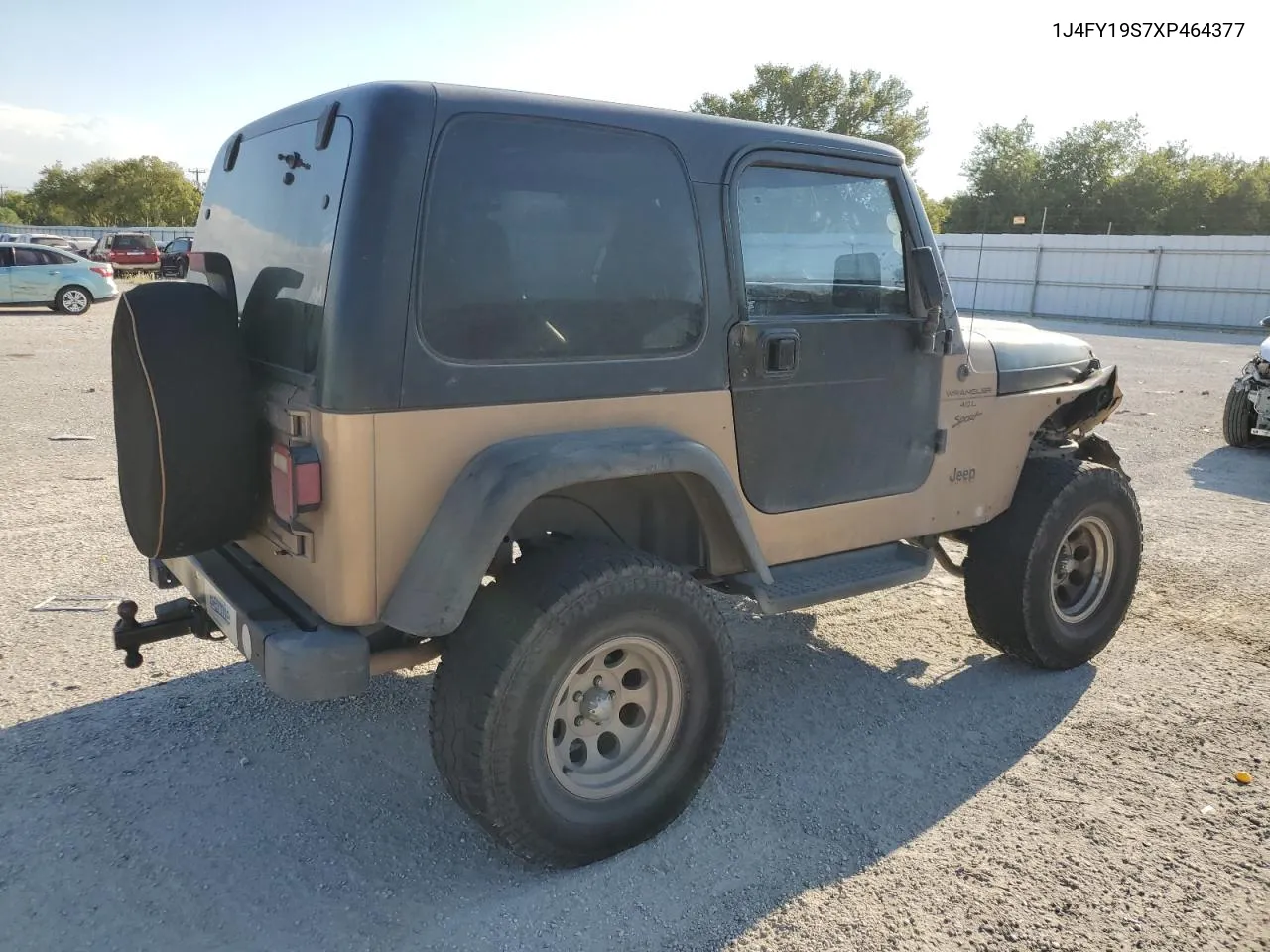 1999 Jeep Wrangler / Tj Sport VIN: 1J4FY19S7XP464377 Lot: 73062074