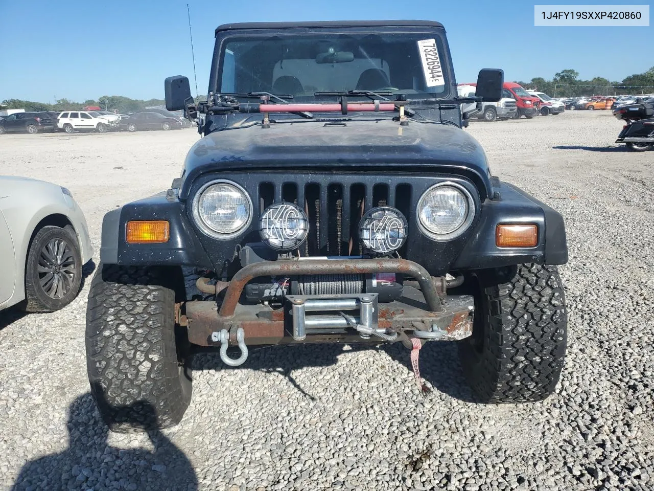 1999 Jeep Wrangler / Tj Sport VIN: 1J4FY19SXXP420860 Lot: 73226944