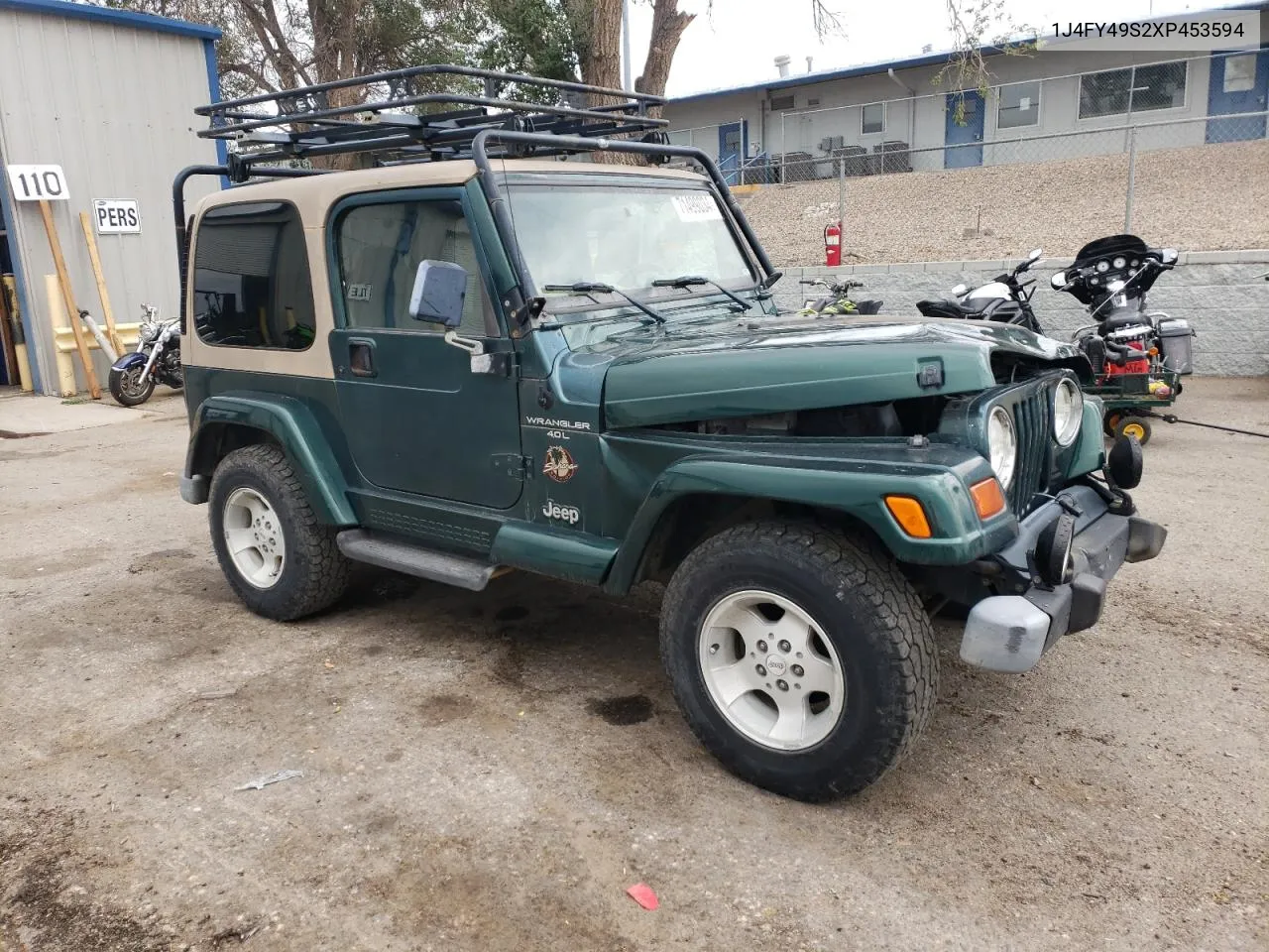 1999 Jeep Wrangler / Tj Sahara VIN: 1J4FY49S2XP453594 Lot: 75287374