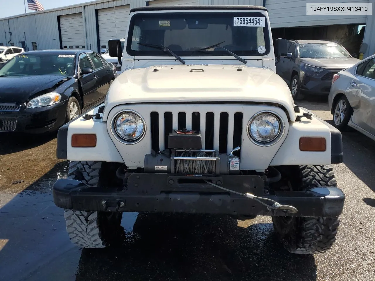 1999 Jeep Wrangler / Tj Sport VIN: 1J4FY19SXXP413410 Lot: 75854454