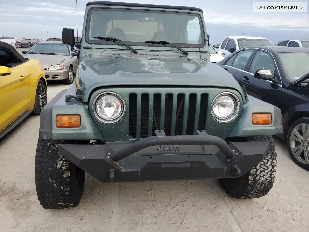 1999 Jeep Wrangler / Tj Se VIN: 1J4FY29P1XP480415 Lot: 76743484