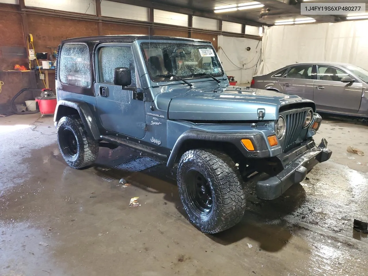 1999 Jeep Wrangler / Tj Sport VIN: 1J4FY19S6XP480277 Lot: 76987534