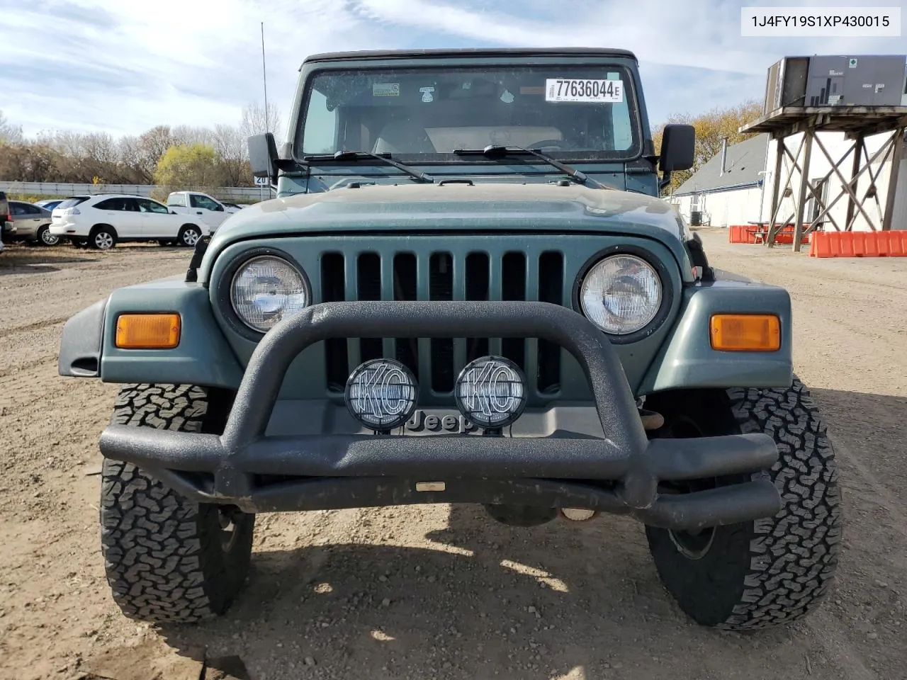 1999 Jeep Wrangler / Tj Sport VIN: 1J4FY19S1XP430015 Lot: 77636044