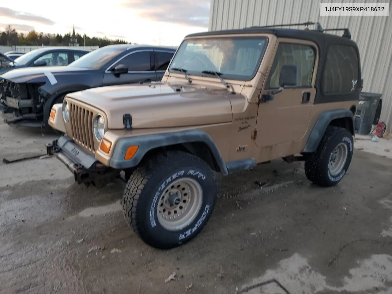 1999 Jeep Wrangler / Tj Sport VIN: 1J4FY19S9XP418632 Lot: 80215984