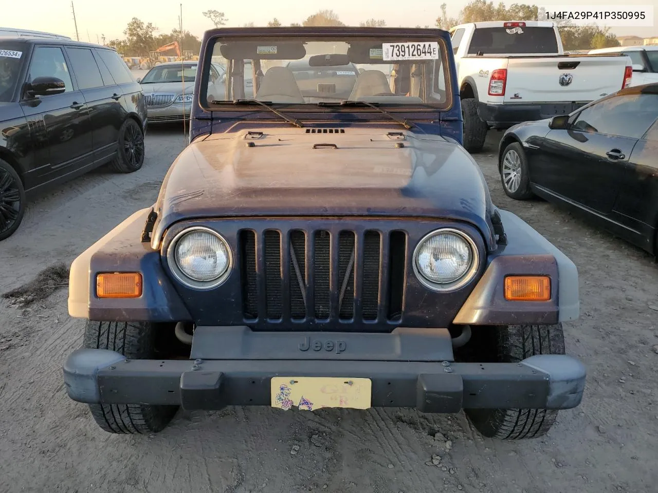 1J4FA29P41P350995 2001 Jeep Wrangler / Tj Se