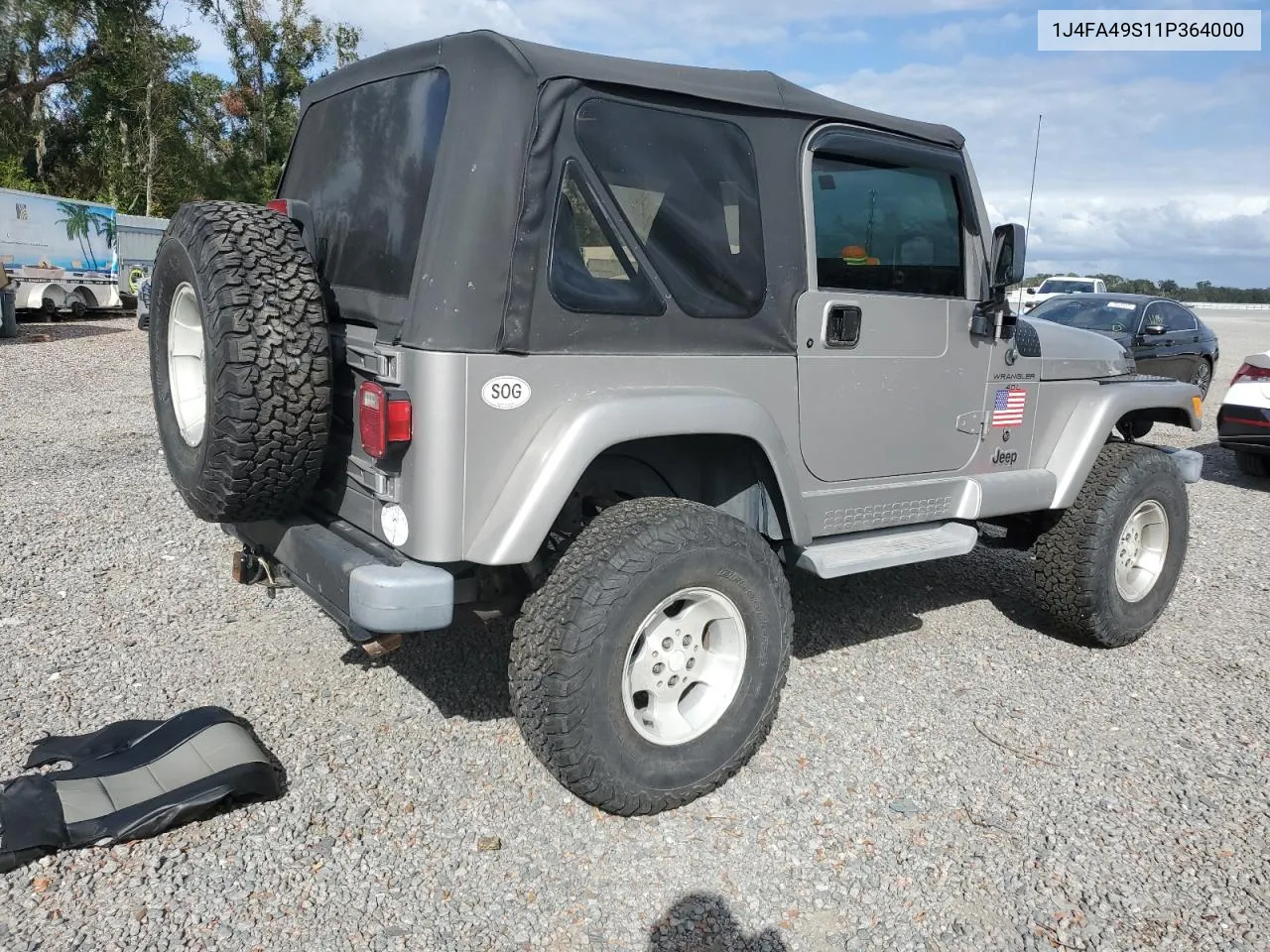 2001 Jeep Wrangler / Tj Sport VIN: 1J4FA49S11P364000 Lot: 79267884