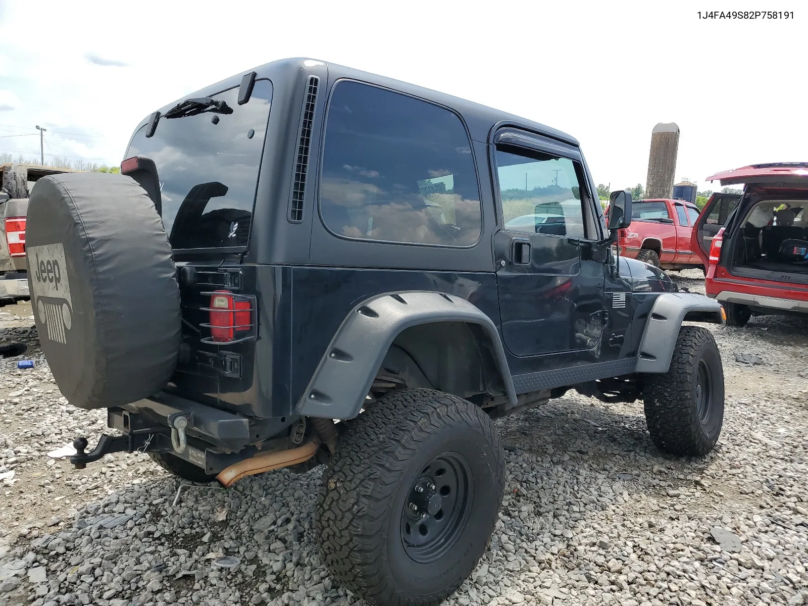 2002 Jeep Wrangler / Tj Sport VIN: 1J4FA49S82P758191 Lot: 65439624