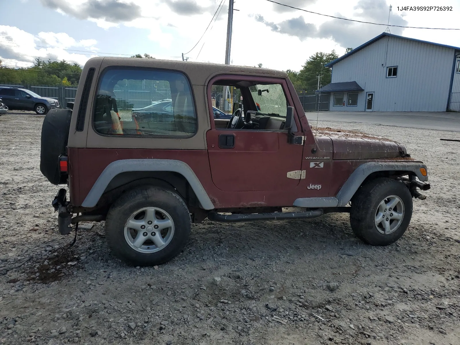 2002 Jeep Wrangler / Tj X VIN: 1J4FA39S92P726392 Lot: 68575544