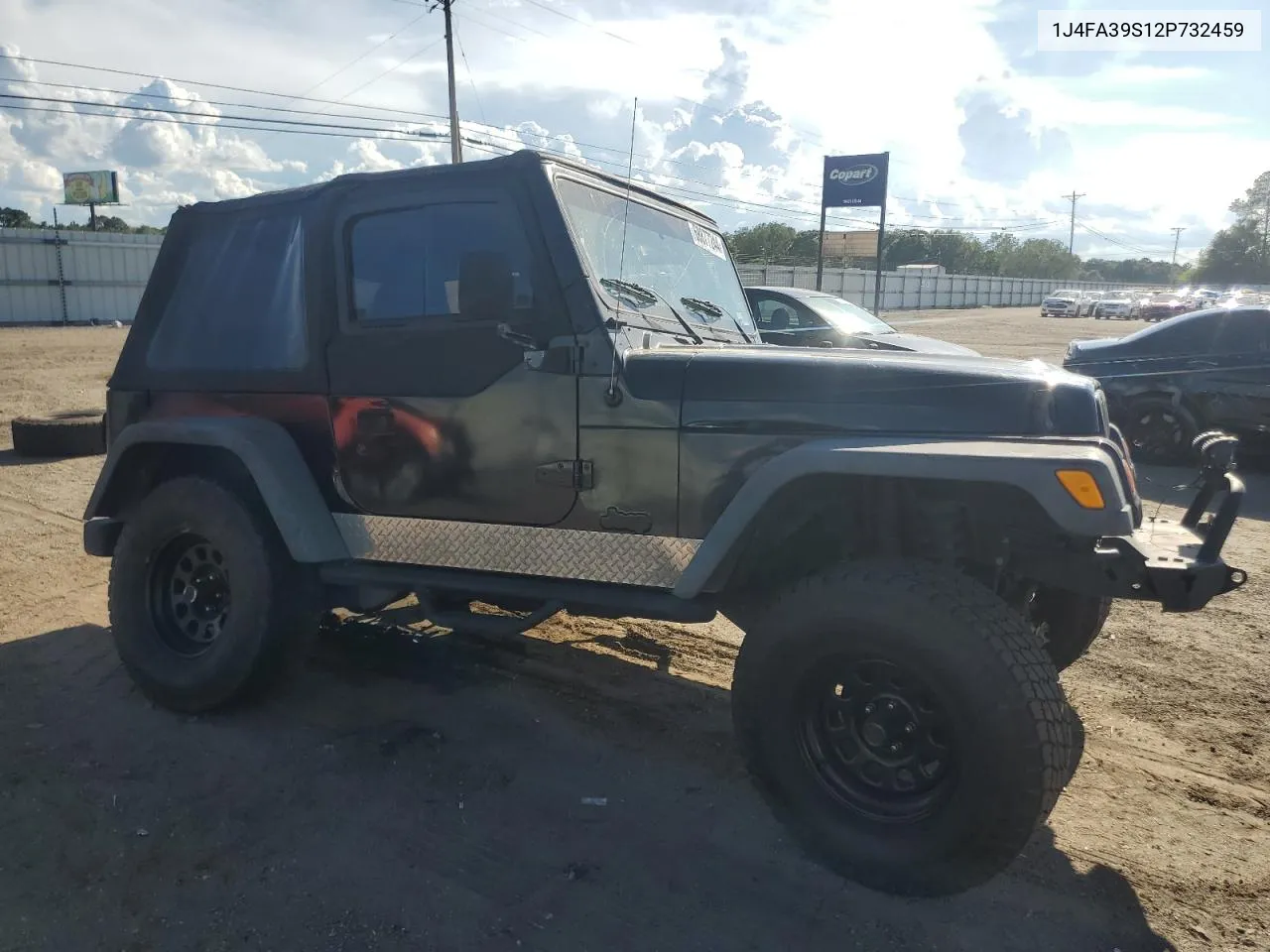 2002 Jeep Wrangler / Tj X VIN: 1J4FA39S12P732459 Lot: 68877244