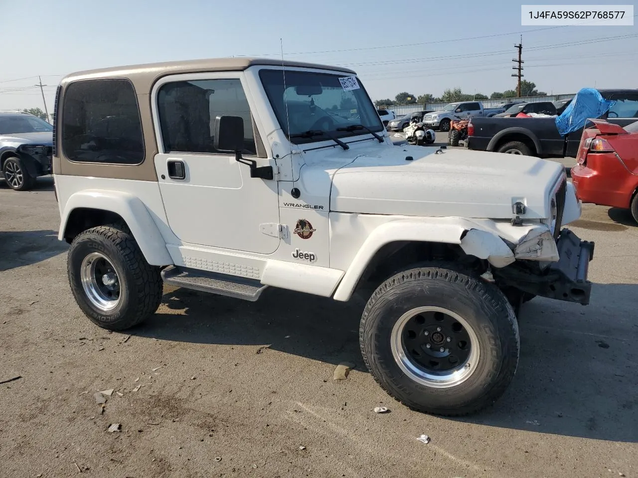 1J4FA59S62P768577 2002 Jeep Wrangler / Tj Sahara