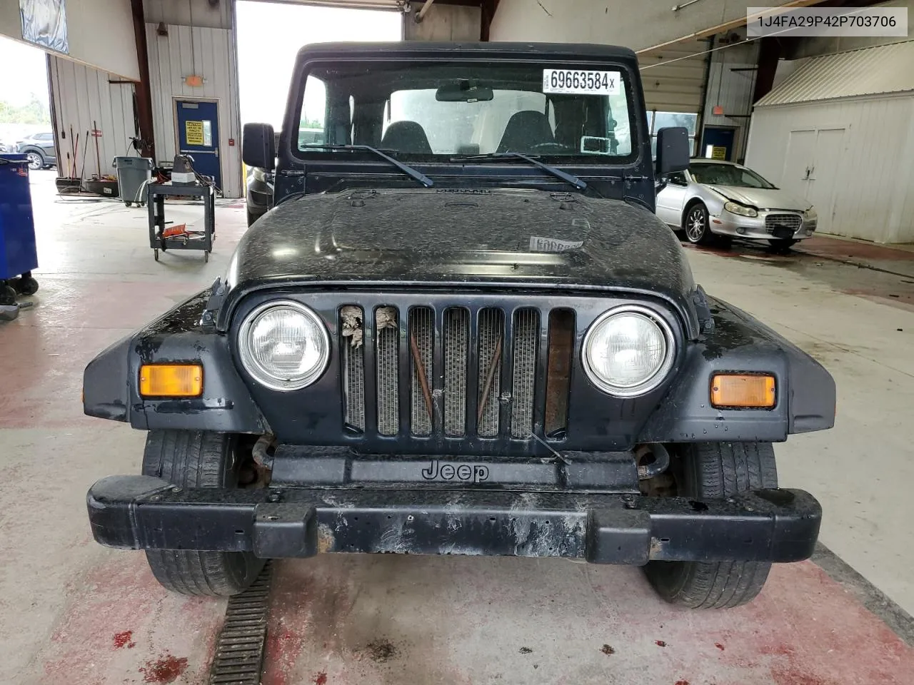 1J4FA29P42P703706 2002 Jeep Wrangler / Tj Se