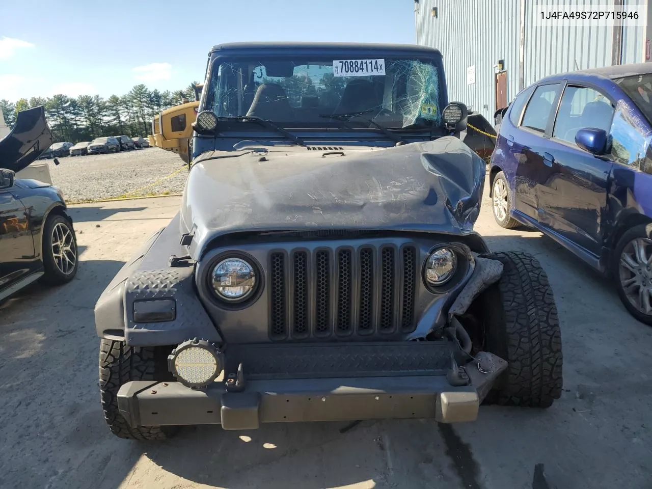 1J4FA49S72P715946 2002 Jeep Wrangler / Tj Sport