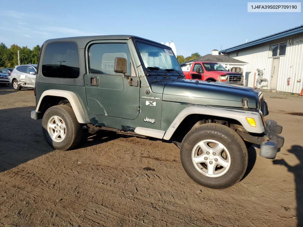 1J4FA39S02P709190 2002 Jeep Wrangler / Tj X