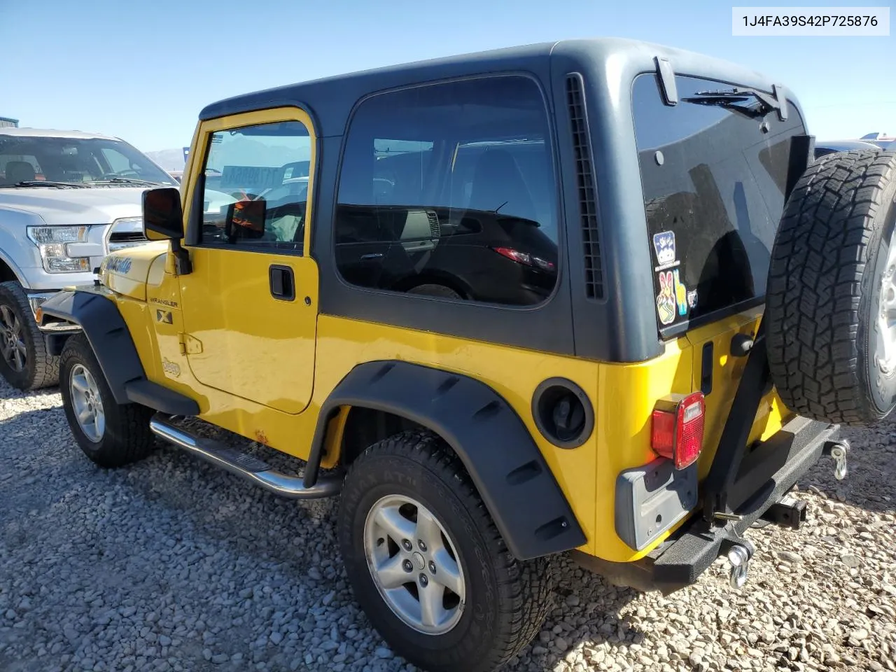 2002 Jeep Wrangler / Tj X VIN: 1J4FA39S42P725876 Lot: 71789864