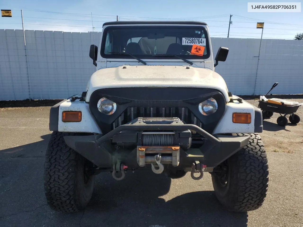 1J4FA49S82P706351 2002 Jeep Wrangler / Tj Sport