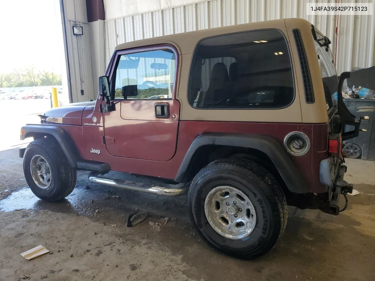 2002 Jeep Wrangler / Tj X VIN: 1J4FA39S42P715123 Lot: 73058124