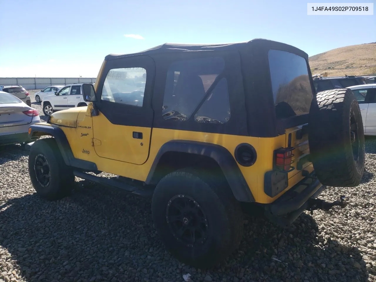 2002 Jeep Wrangler / Tj Sport VIN: 1J4FA49S02P709518 Lot: 73567614