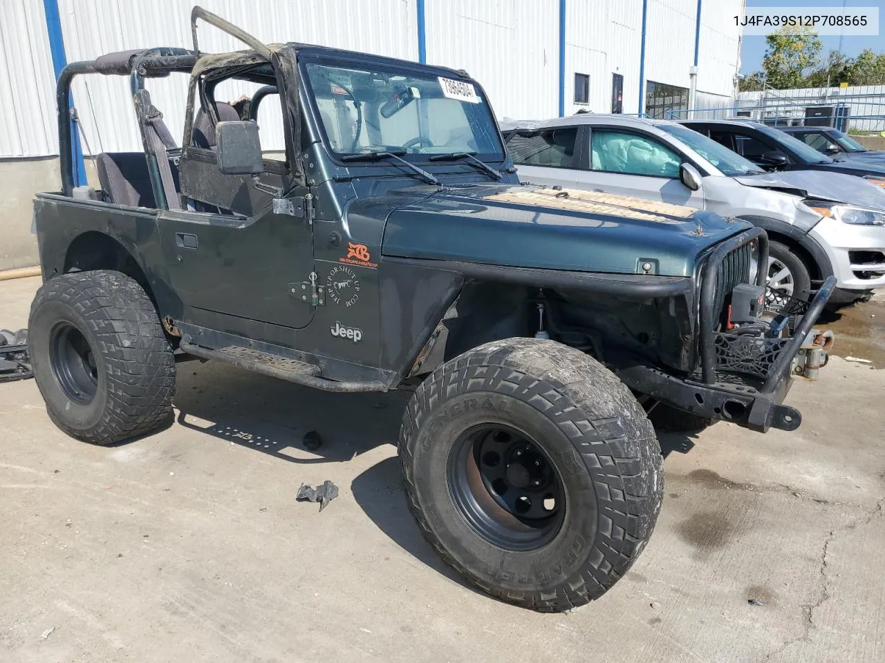 2002 Jeep Wrangler / Tj X VIN: 1J4FA39S12P708565 Lot: 73964504