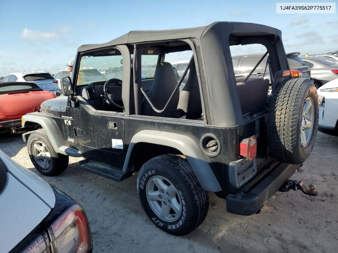 2002 Jeep Wrangler / Tj X VIN: 1J4FA39S62P775517 Lot: 75336364