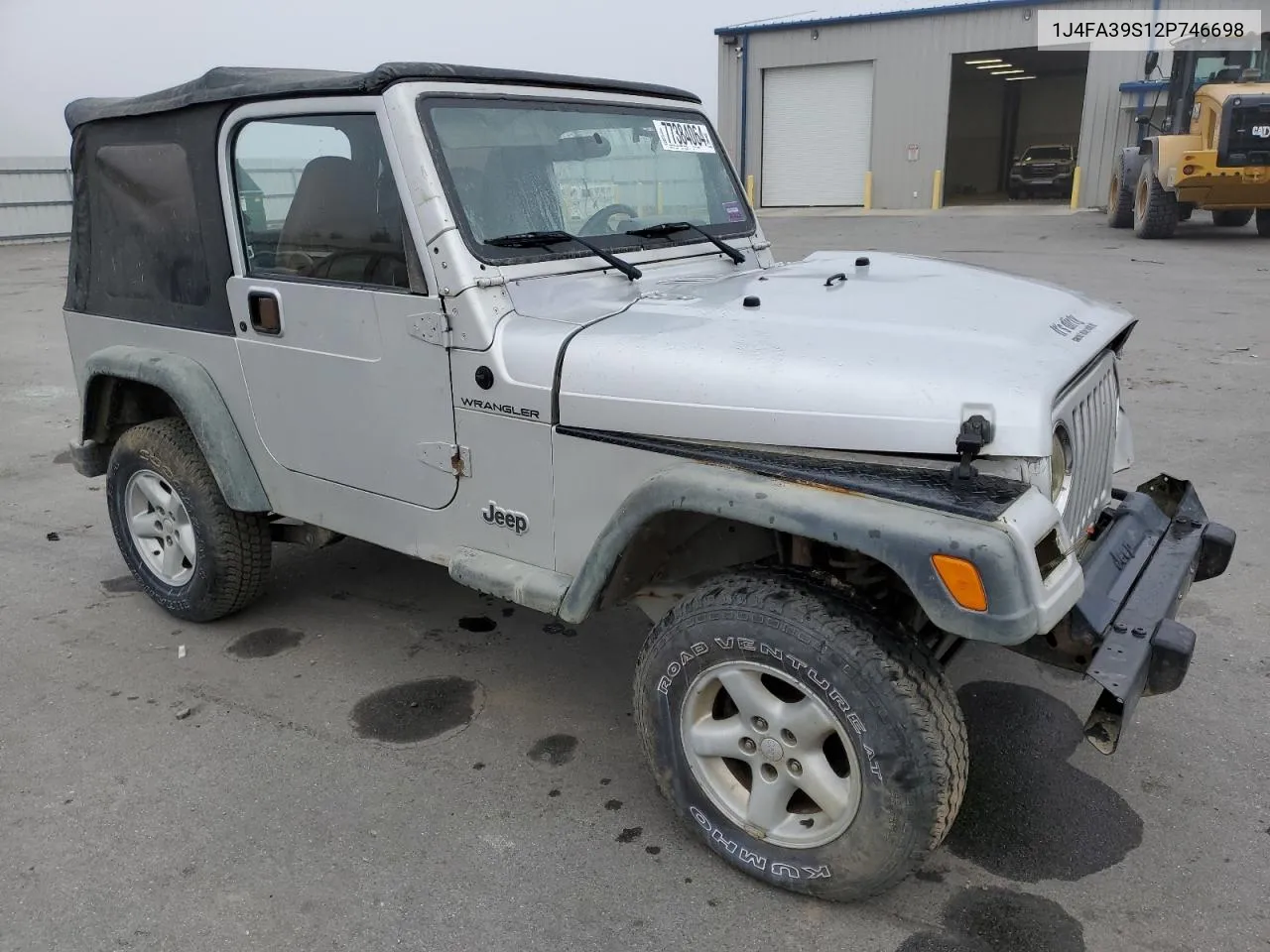 2002 Jeep Wrangler / Tj X VIN: 1J4FA39S12P746698 Lot: 77384064