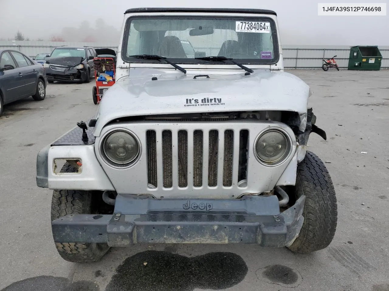 2002 Jeep Wrangler / Tj X VIN: 1J4FA39S12P746698 Lot: 77384064