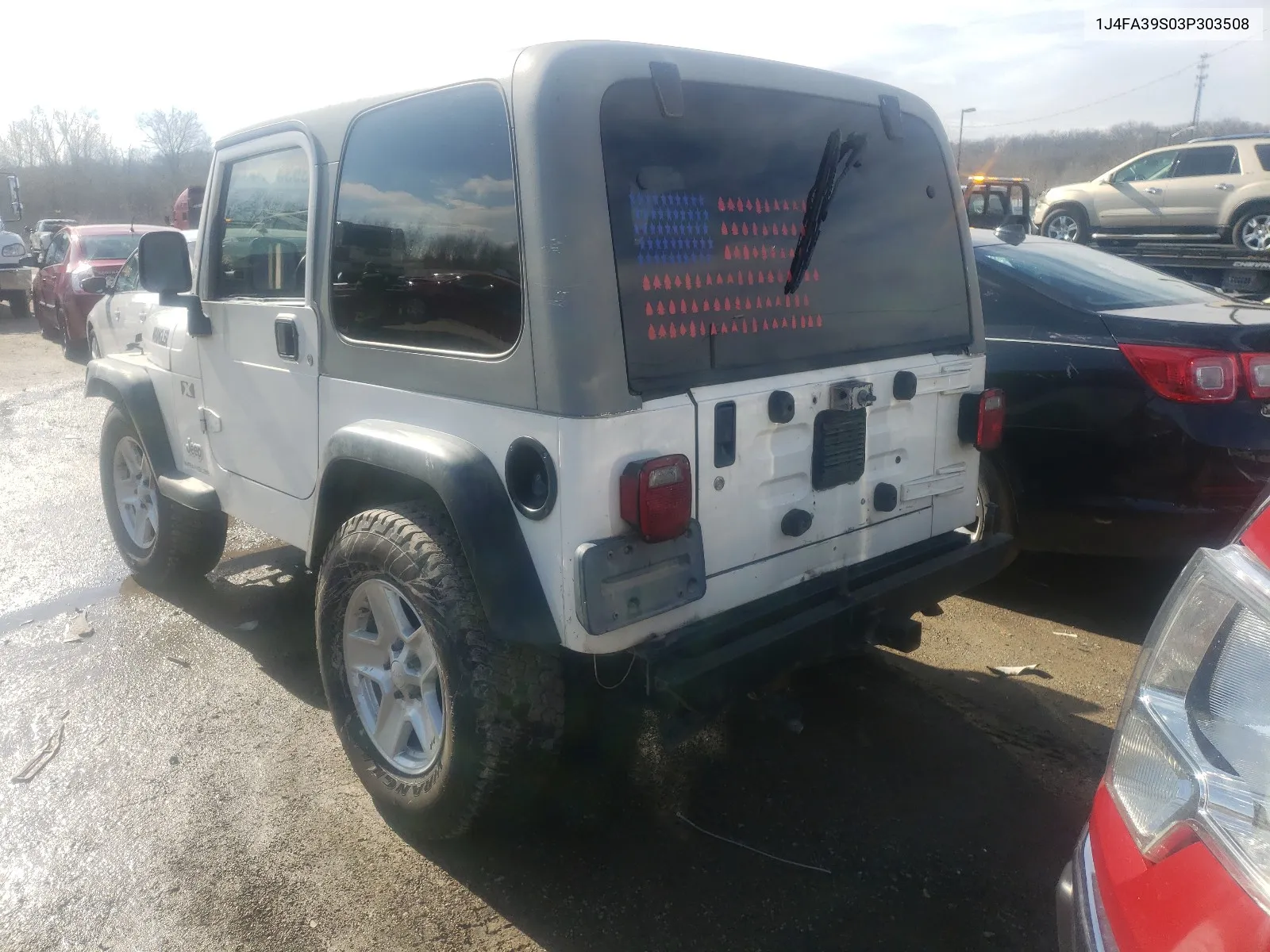 2003 Jeep Wrangler Commando VIN: 1J4FA39S03P303508 Lot: 35331741