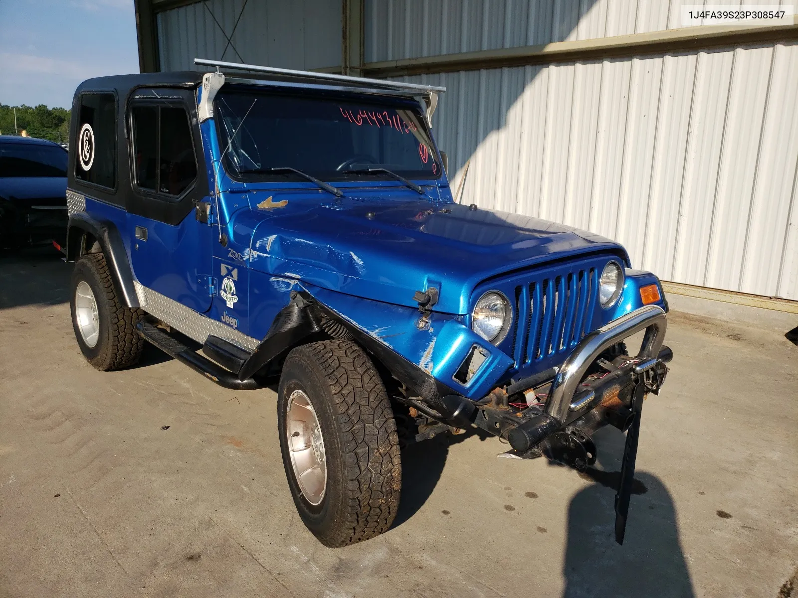 2003 Jeep Wrangler Commando VIN: 1J4FA39S23P308547 Lot: 46444311