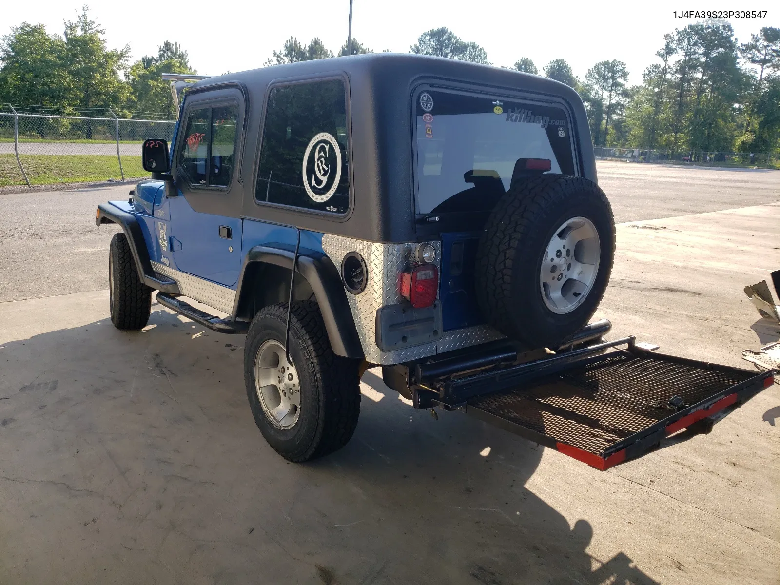 1J4FA39S23P308547 2003 Jeep Wrangler Commando