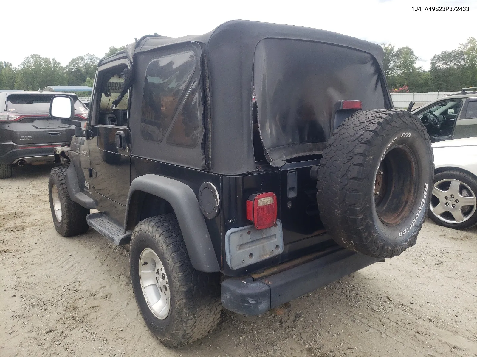 1J4FA49S23P372433 2003 Jeep Wrangler / Tj Sport